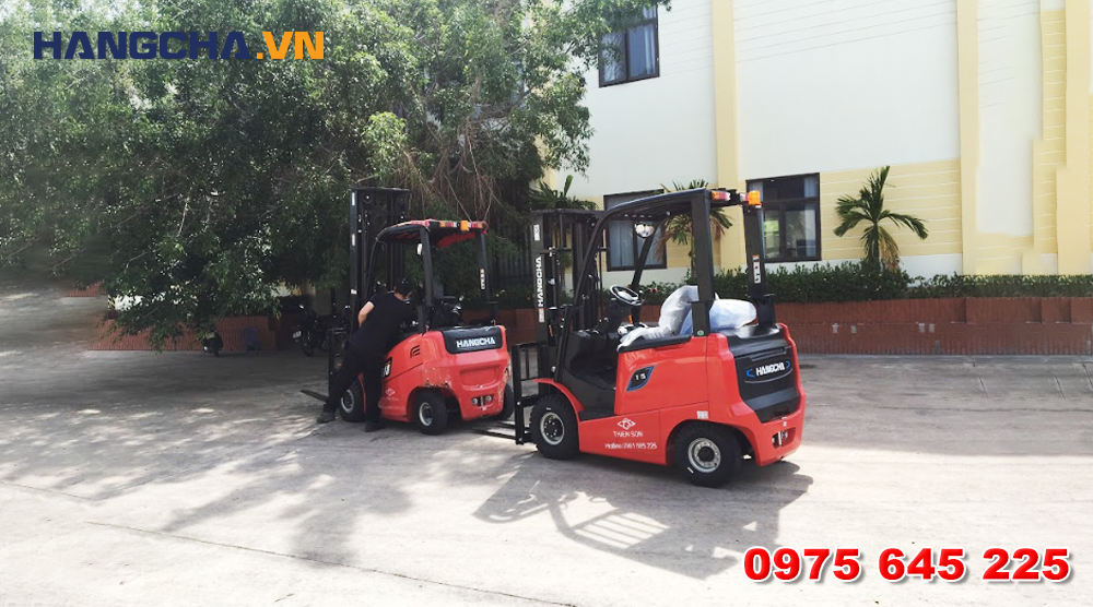 Xe 1.5 tấn dòng AE chạy điện Hangcha hiện đang được ứng dụng rộng rãi