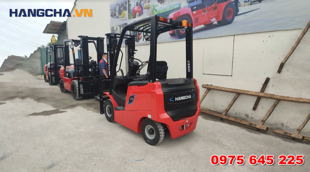 Xe Hangcha 1.5 tấn điện dòng AE khá được ưa chuộng