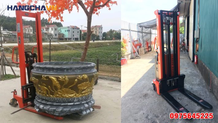 xe nâng chậu kiểng