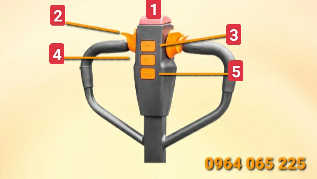 Xe nâng tay điện thấp 2 tấn dòng JH HANGCHA