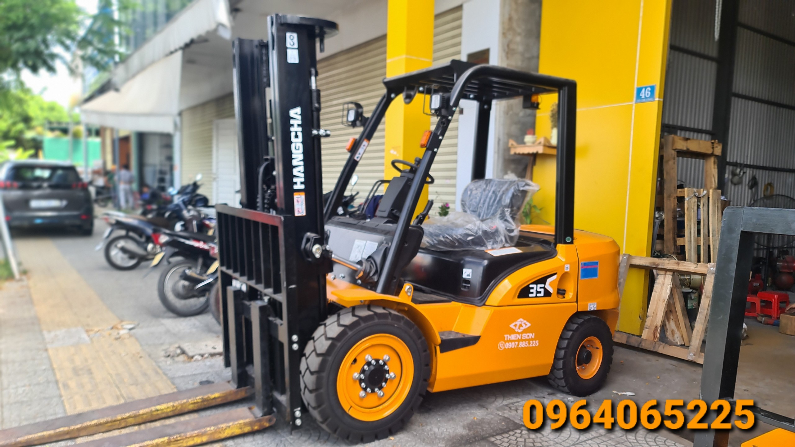 Xe nâng dầu 3.5 tấn dòng X Hangcha