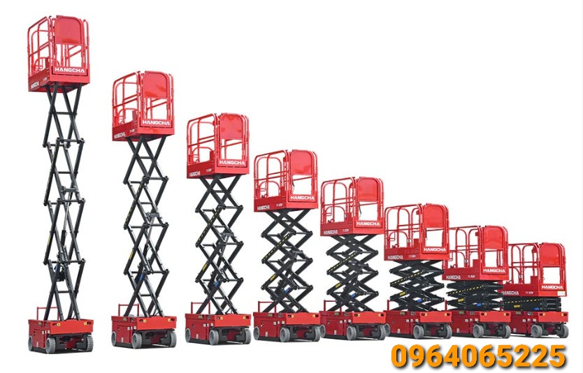 Xe nâng người cắt kéo Hangcha