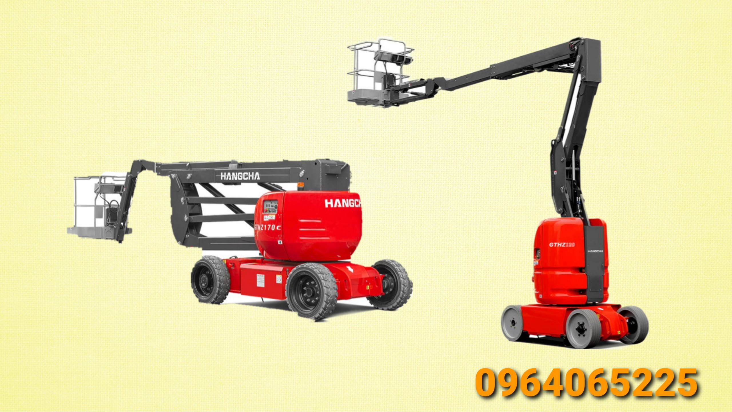 Xe nâng người Boom lift Hangcha