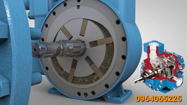 cấu tạo bơm thủy lực cánh gạt
